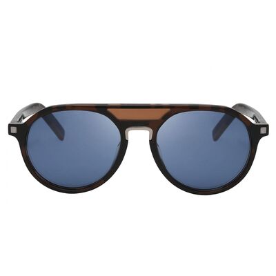 ERMENEGILDO ZEGNA Unisex Kahverengi Güneş Gözlüğü 0123 56V 55