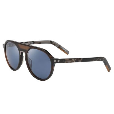 ERMENEGILDO ZEGNA Unisex Kahverengi Güneş Gözlüğü 0123 56V 55