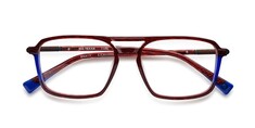 ETNIA BARCELONA BIGTEX CUBL 54 İki Renk Unisex Mavi Filtreli Gözlük - ETNIA BARCELONA