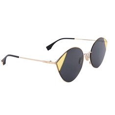 FENDI 0341/S 2F7 60 Altın Kadın Güneş Gözlüğü - FENDI (1)