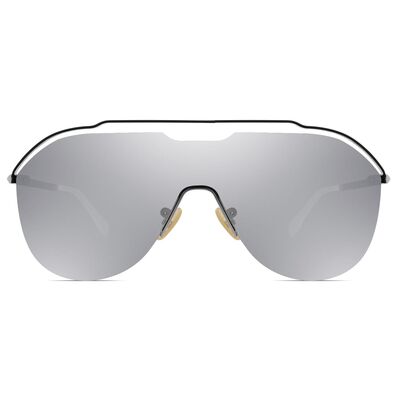 FENDI Unisex Gümüş Güneş Gözlüğü M0030/S 6LB 99