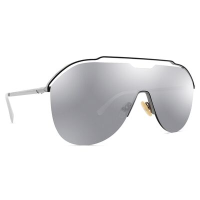 FENDI Unisex Gümüş Güneş Gözlüğü M0030/S 6LB 99
