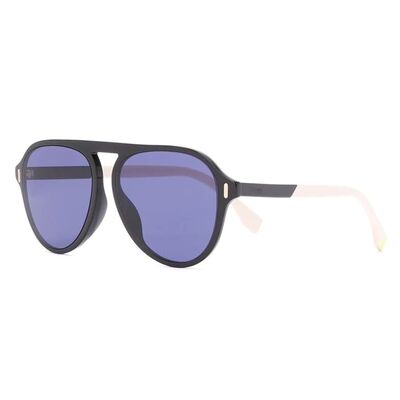 FENDI Unisex Siyah Güneş Gözlüğü M0055/S 09QKU 56