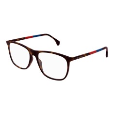 GUCCI 0554O 010 55 İki Renk Unisex Mavi Filtreli Gözlük - GUCCI