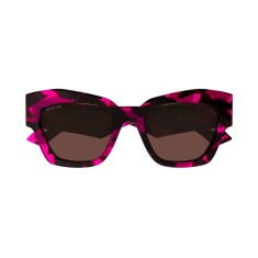 GUCCI 1422S 004 55 Bordo Kadın Güneş Gözlüğü - GUCCI