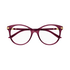 GUCCI 1450O 003 53 Bordo Kadın Mavi Filtreli Gözlük - GUCCI