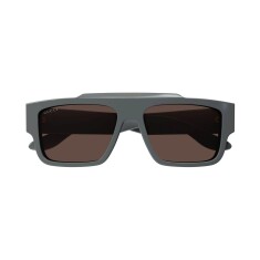 GUCCI 1460S 003 56 Kahverengi Unisex Güneş Gözlüğü - GUCCI