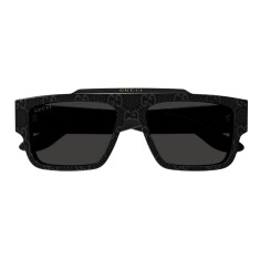 GUCCI 1460S 006 56 Siyah Unisex Güneş Gözlüğü - GUCCI