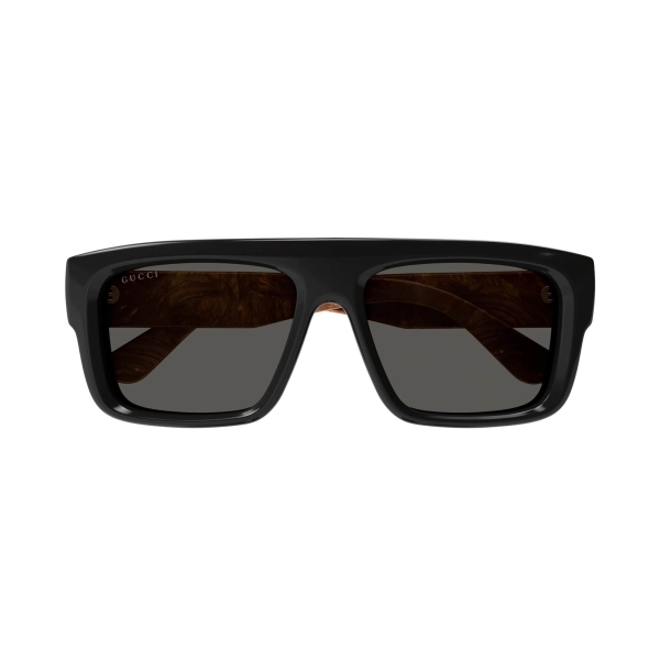 GUCCI 1461S 001 55 Siyah Unisex Güneş Gözlüğü