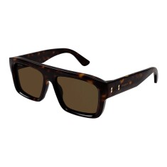 GUCCI 1461S 002 55 Kahverengi Unisex Güneş Gözlüğü - GUCCI (1)