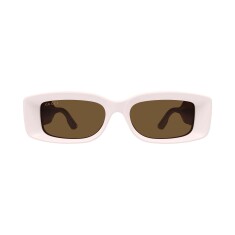 GUCCI 1528S 002 53 Kahverengi Kadın Güneş Gözlüğü - GUCCI