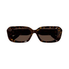 GUCCI 1531SK 002 54 Kahverengi Kadın Güneş Gözlüğü - GUCCI