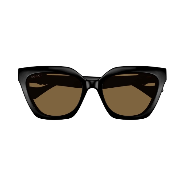 GUCCI 1542S 001 55 Klipsli Siyah Kadın Güneş Gözlüğü