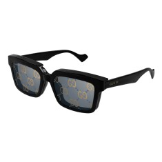 GUCCI 1543S 001 54 Siyah Unisex Güneş Gözlüğü - GUCCI
