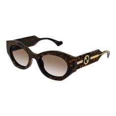 GUCCI 1553S 002 52 Kırmızı Kadın Güneş Gözlüğü - GUCCI