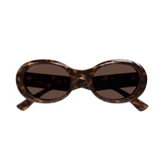 GUCCI 1587S 002 52 Kahverengi Kadın Güneş Gözlüğü - GUCCI