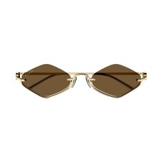 GUCCI 1604S 002 53 Sarı Kadın Güneş Gözlüğü - GUCCI