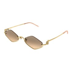 GUCCI 1604S 003 53 Gold Kadın Güneş Gözlüğü - GUCCI