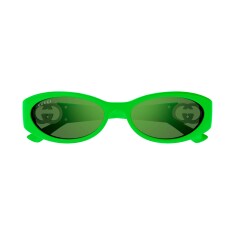 GUCCI 1660S 005 54 Yeşil Kadın Güneş Gözlüğü - GUCCI