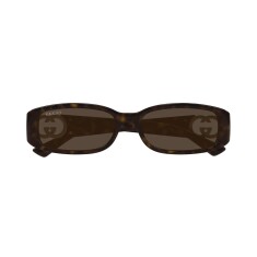 GUCCI 1661S 002 54 Kahverengi Kadın Güneş Gözlüğü - GUCCI