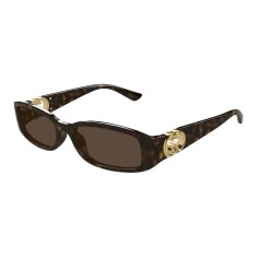 GUCCI 1661S 002 54 Kahverengi Kadın Güneş Gözlüğü - GUCCI (1)