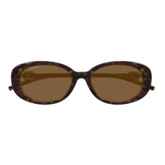 GUCCI 1684SA 004 55 Kahverengi Kadın Güneş Gözlüğü - GUCCI