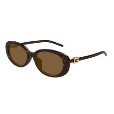 GUCCI 1684SA 004 55 Kahverengi Kadın Güneş Gözlüğü - GUCCI (1)