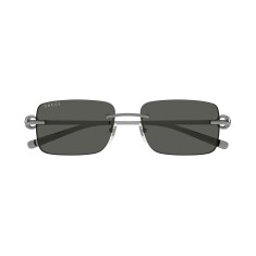 GUCCI 1703S 001 55 Gun Metal Unisex Güneş Gözlüğü - GUCCI
