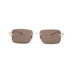 GUCCI 1703S 004 55 Gold Unisex Güneş Gözlüğü - GUCCI