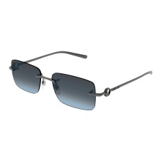 GUCCI 1703S 006 55 Siyah Unisex Güneş Gözlüğü - GUCCI