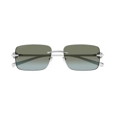 GUCCI 1703S 007 55 Gümüş Unisex Güneş Gözlüğü - GUCCI (1)