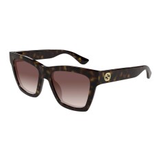 GUCCI 1714S 002 54 Kahverengi Kadın Güneş Gözlüğü - GUCCI (1)