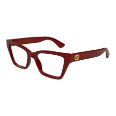 GUCCI 1715O 003 53 Bordo Kadın Mavi Filtreli Gözlük - GUCCI