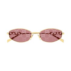 GUCCI 1802S 002 55 Gold Kadın Güneş Gözlüğü - GUCCI