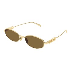 GUCCI 1802S 005 55 Gold Kadın Güneş Gözlüğü - GUCCI