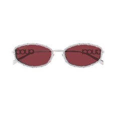 GUCCI 1803S 002 55 Gümüş Kadın Güneş Gözlüğü - GUCCI (1)