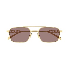 GUCCI 1804S 003 54 Sarı Unisex Güneş Gözlüğü - GUCCI