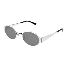 GUCCI 1854S 002 51 Gümüş Kadın Güneş Gözlüğü - GUCCI