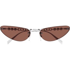 GUCCI 1920S 002 63 Gümüş Kadın Güneş Gözlüğü - GUCCI