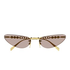 GUCCI 1920S 004 63 Gold Kadın Güneş Gözlüğü - GUCCI (1)