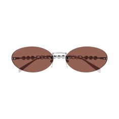GUCCI 1922S 002 62 Gümüş Kadın Güneş Gözlüğü - GUCCI (1)