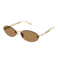 GUCCI 1922S 003 62 Gold Kadın Güneş Gözlüğü - GUCCI