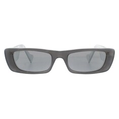 GUCCI 0516S 002 52 Gri Kadın Güneş Gözlüğü - GUCCI