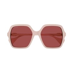 GUCCI 1072S 004 56 Krem Kadın Güneş Gözlüğü - GUCCI (1)