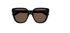 GUCCI 1169S 001 54 Polarize Siyah Kadın Güneş Gözlüğü - GUCCI