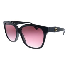 GUCCI 0800SA 002 56 Siyah Kadın Güneş Gözlüğü - GUCCI (1)