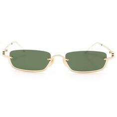 GUCCI 1278S 002 55 Altın Unisex Güneş Gözlüğü - GUCCI