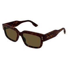 GUCCI 1218S 002 56 Kahverengi Unisex Güneş Gözlüğü - GUCCI (1)