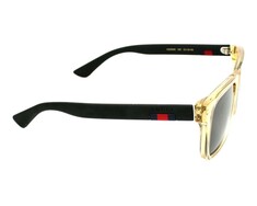 GUCCI 0008S 005 53 Sarı Unisex Güneş Gözlüğü - GUCCI (1)