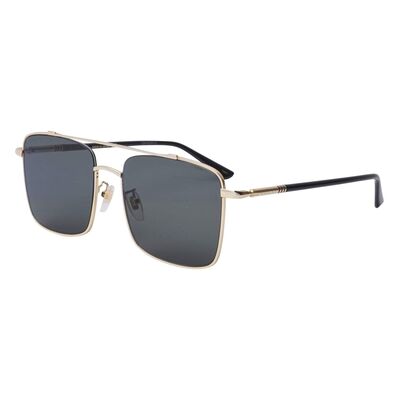 GUCCI Unisex Sarı Güneş Gözlüğü 0610SK 001 56